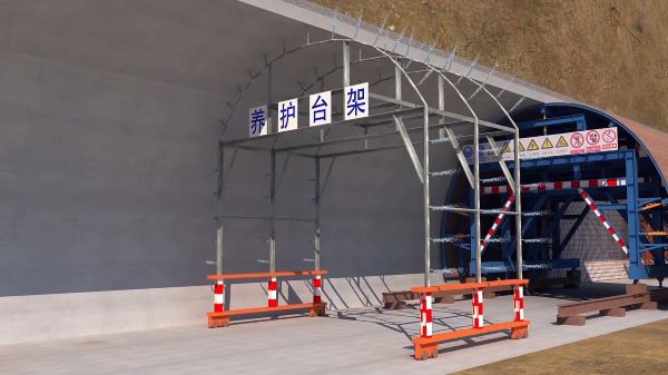长顺县隧道施工动画制作公司 - 隧道施工工艺和施工方法 - 隧道施工汇报动画视频 - bim 工程施工动画